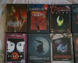 LOT de 15 DVD Films d'Horreur dont rares