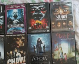 LOT de 15 DVD Films d'Horreur dont rares