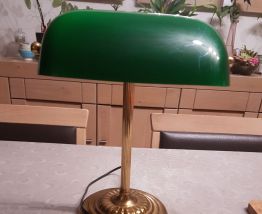 Lampe de notaire, fonctionne parfaitement,  ampoule fournie