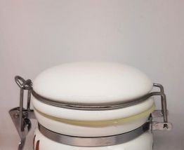 Boite à gros sel hermétique céramique canard