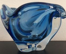 Coupe verre de Murano, italie, 1960