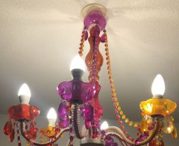 SUSPENSION BAROQUE MULTICOLORE