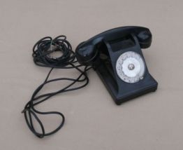 Vieux Téléphone Bakélite