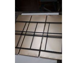 Etagere string vintage style tomado, 1960 ,49x49. Montants n