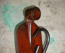 SCULPTURE " LA MERE ET L'ENFANT " 