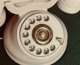 Téléphone vintage SITEL made in Italy, 50's