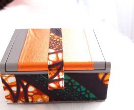 Boite africaine, à bijoux,  alliance,  cadeau