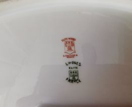 Superbe grand plat Limoges élite works, porcelain