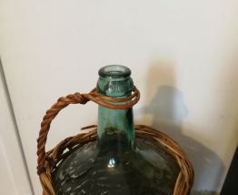 Dame-Jeanne en osier 