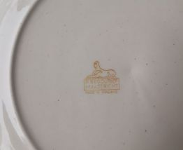 6 assiettes 24 cm  PETRUS REGOUT Maastricht antique neerland
