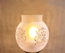 petite lampe  marbre art deco 25x15  electrectricite refait 