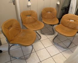 4 chaises Gastone Rinaldi