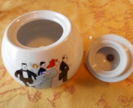 MAXIM'S SUCRIER BOITE A SUCRE VINTAGE 80 NEUF  BOITE