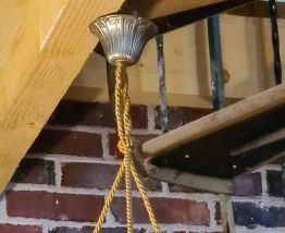 lustre coquille   art deco 1930    verre moulé  epais non si