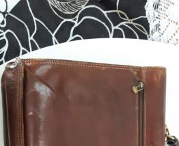 Sacoche professionnelle vintage 