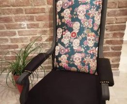Fauteuil voltaire rénové 