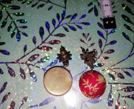 Boucles d'oreille années 80