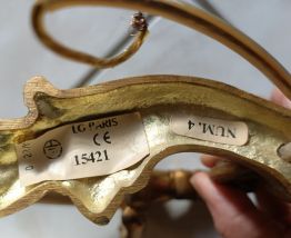 Appliques murales Lucien Gau ( électrique