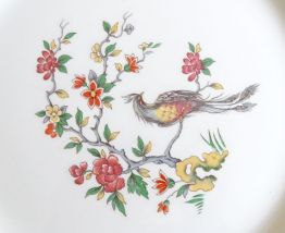 lot 12 assiettes plates digoin