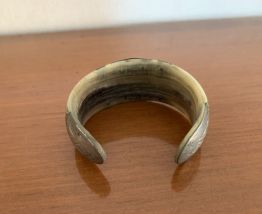 Bracelet Touareg en corne et argent