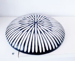 Bouclier traditionnel Africain Bamiliké,bois massif