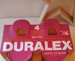 Verres DURALEX verre ambré