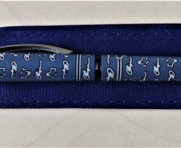 STYLO A PLUME BLEU MARINE 