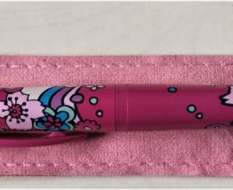 STYLO A PLUME ROSE 