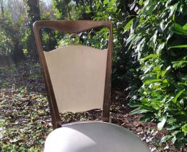 6 chaises vintage sixties année  1960/1970