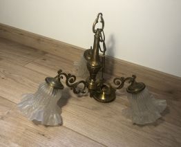 Lot lustre + appliques 