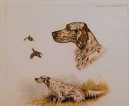 Lot de 3 gravures de Boris Riab