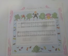 Illustration vintage "Savez-vous planter des choux"