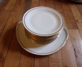 service à dessert vintage