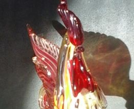 Coq en verre de Murano 