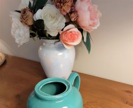 Théière vert turquoise