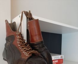 Patins à glace des années 1960