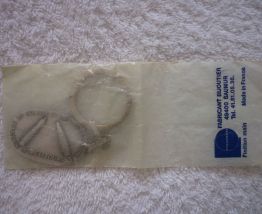 Porte-Clés  Bronze Argenté - Fabricant de Stylos Années 80