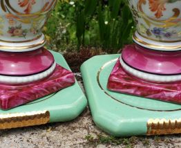 PAIRE de Vases DECO collection