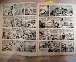 Lot de 2 anciennes revues BD, Panda, de 1958