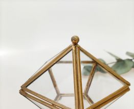 Boite à bijoux verre 