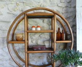 Etagère rotin
