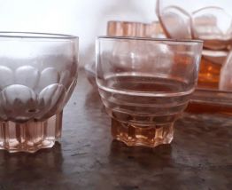 Service à liqueur Rosaline.