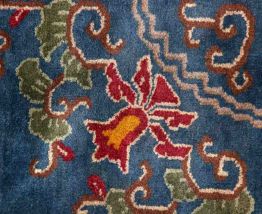 Tapis ancien Chinois Art Deco fait main, 1B924