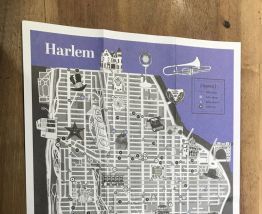 Illustration Map's Harlem New York