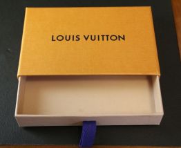 Boîte Louis Vuitton vide pour bandeau/petit foulard