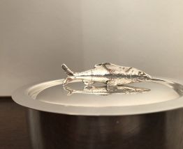 Mini Sardinière Métal argenté