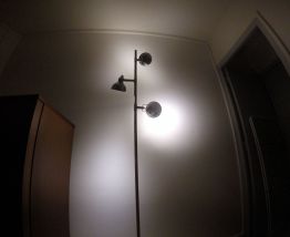 Lampadaire spot LED