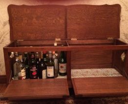 Coffre en chêne massif