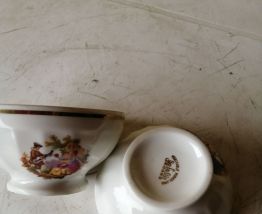 Deux petits bols porcelaine de Solifils