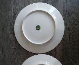 Assiettes porcelaine